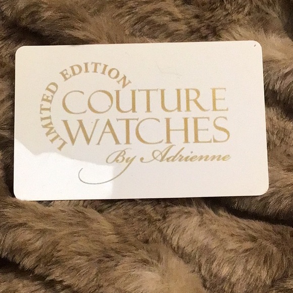 NWT,REAL COLLECTIBLES BY ADRIENNE,JAGUAR CUFF BRACELET WATCH. GORGEOUS, - Picture 9 of 9